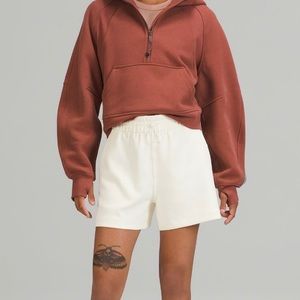 Lululemon Softstreme High-Rise Short 4” (Lemon Sorbet)